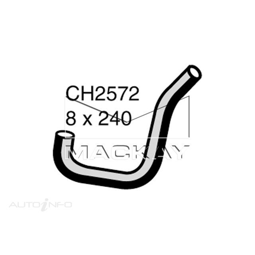 CH2572 Heater Hose for Mazda B2600 . 2.6L I4 Petrol Manual & Auto