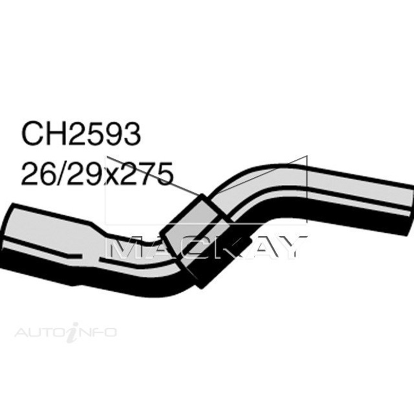 Mackay Radiator Upper Hose For Toyota Corolla EE90R 1.3L Petrol Man & Auto