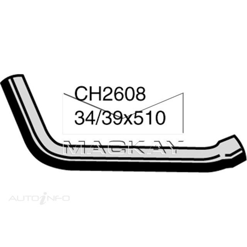 Mackay Radiator Upper Hose For Nissan Patrol GQ 3.0L I6 Ptl Manual & Auto