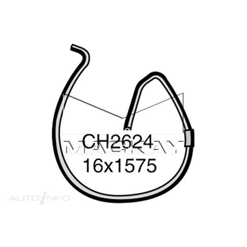 CH2624 Heater Hose for Mazda E2000 . 2.0L I4 Petrol Manual / Auto Mackay