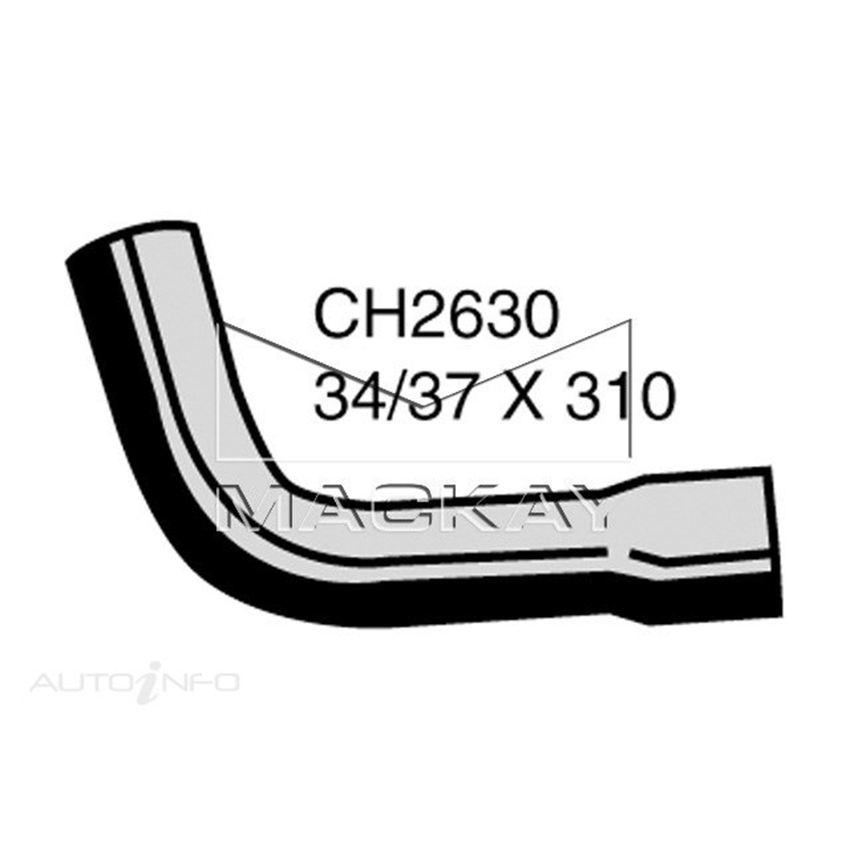 Mackay CH2630 Radiator Upper Hose For Nissan Urvan E24 2.7L I4 Diesel Man&Auto