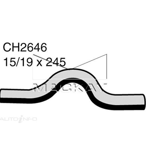 Mackay Heater Hose For Holden Barina City, Joy Swing SB 1.2L/1.4L CI4NZ