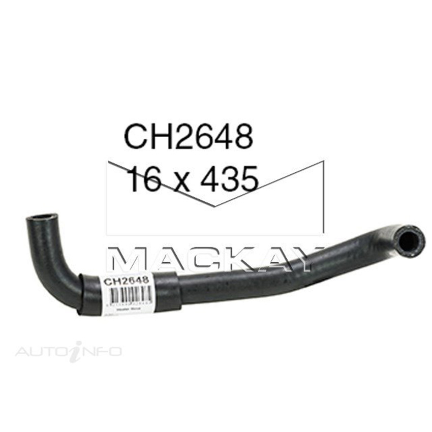 CH2648 Heater Hose for Toyota Corolla AE112R 1.8L I4 Petrol Manual & Auto Mackay