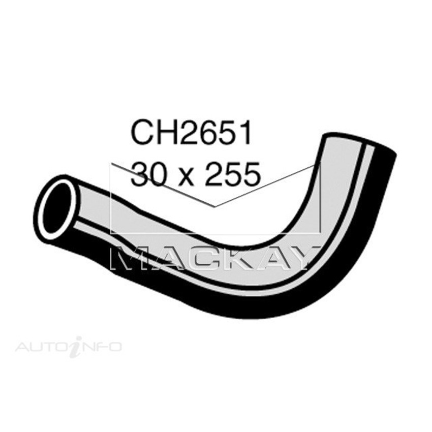Mackay Radiator Lower Hose For Mazda MX5 NA 1.6L Petrol Manual/Auto CH2651