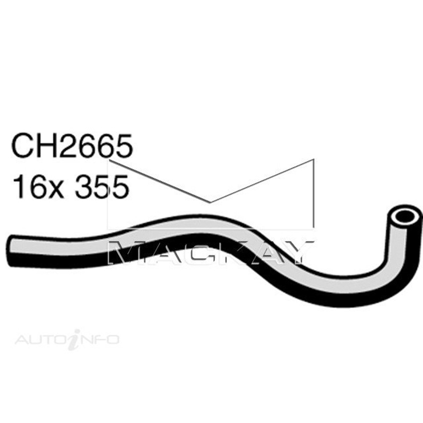 Mackay Heater Hose For Hyundai Excel X3 1.5L Petrol Manual / Auto  CH2665