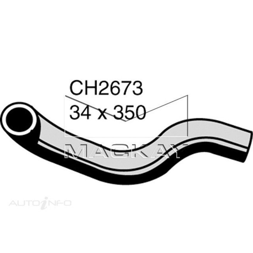 CH2673 Radiator Upper Hose For Mitsubishi Pajero NJ NK NL 2.8L I4 IC Turbo Diese