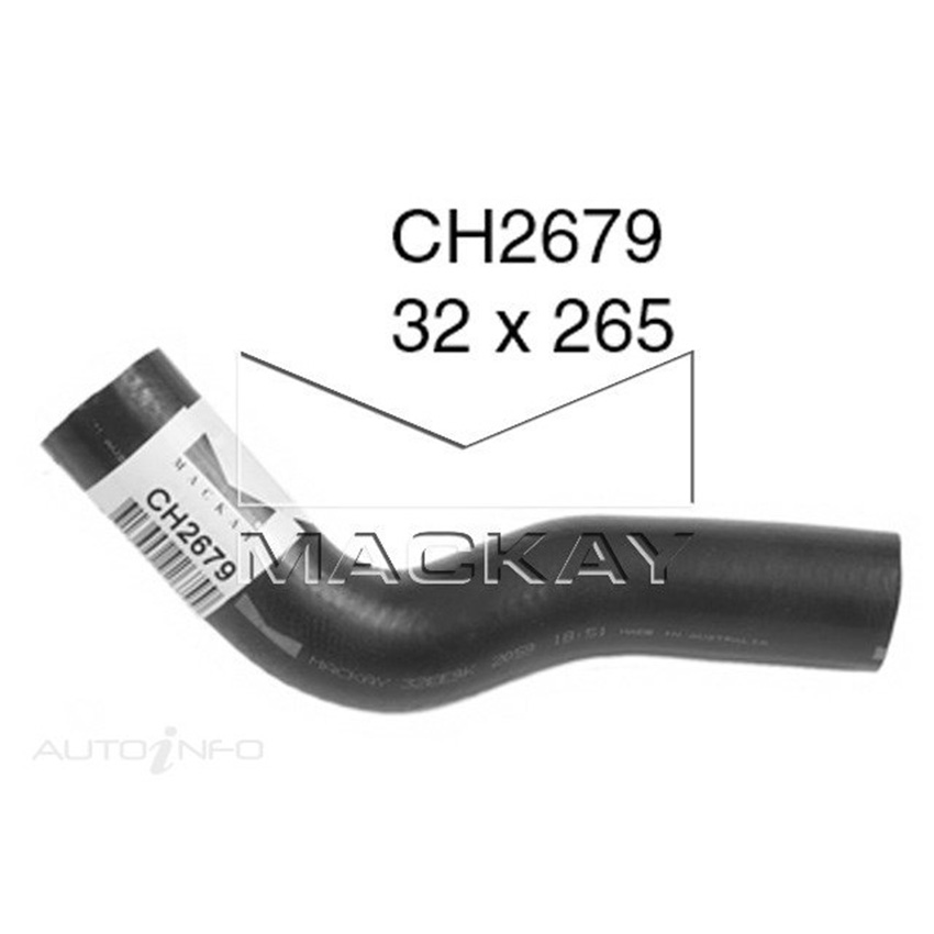 Mackay CH2679 Radiator Upper Hose For Toyota Hilux LN167R 3.0L I4 Dsl Man&Auto