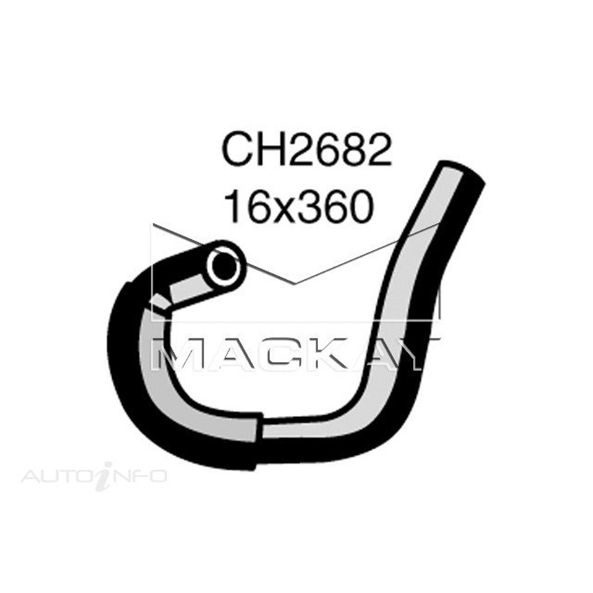Mackay Heater Hose For Toyota Hilux RZN149R 2.7L Petrol Manual & Auto  CH2682
