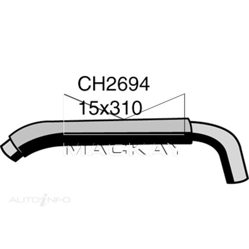 Mackay Heater Hose For Toyota Hilux RZN149R 2.7L Petrol Manual & Auto  CH2694
