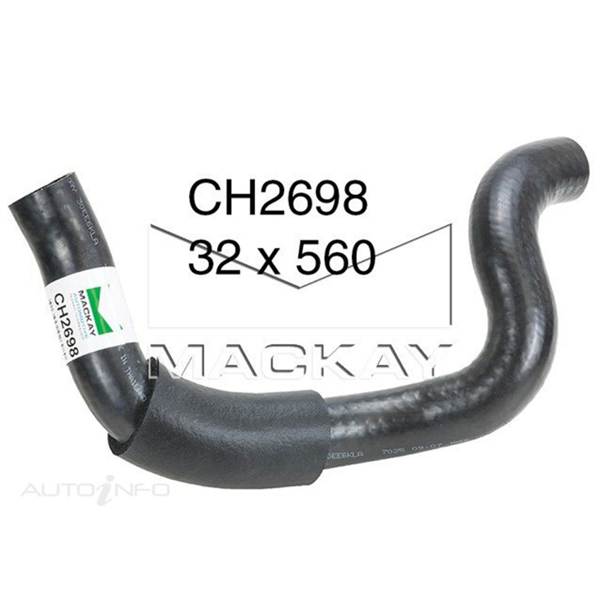 Mackay CH2698 Radiator Upper Hose For Toyota Hilux RZN149R 2.7L I4 Ptl Man&Auto