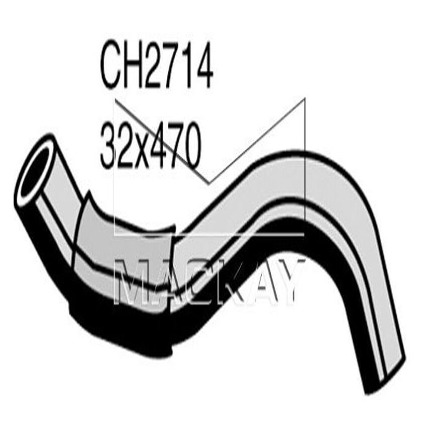 Mackay Radiator Lower Hose For Daewoo Musso FOB1D 2.9L Diesel OM662.920 Auto/Man
