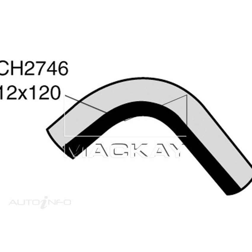 Mackay Engine By Pass Hose For Nissan Patrol GU 4.5L Petrol Manual & Auto