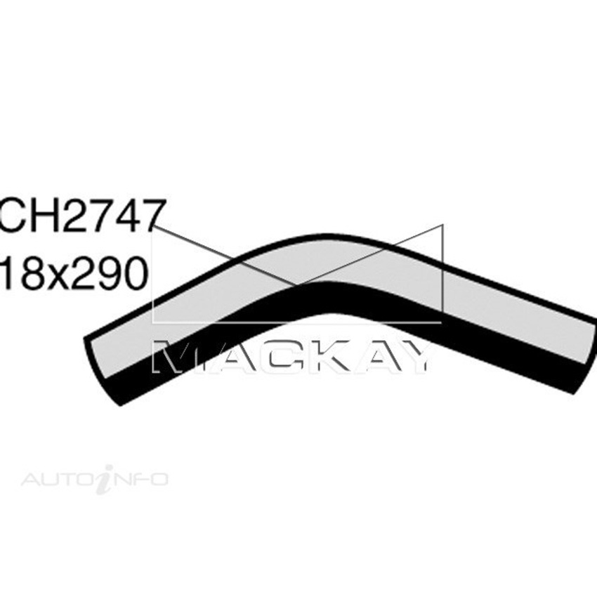 CH2747 Engine By Pass Hose for Nissan Patrol GU 4.5L I6 Petrol Manual & Auto