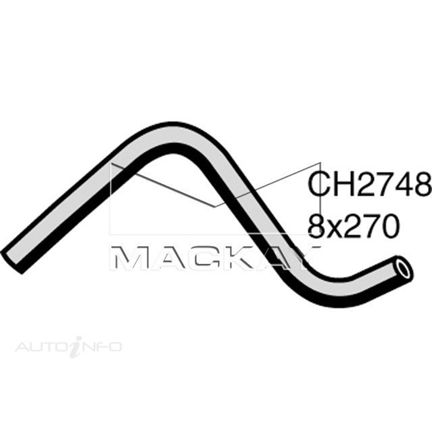 Mackay Engine By Pass Hose For Nissan Patrol GU 4.5L Petrol Manual & Auto