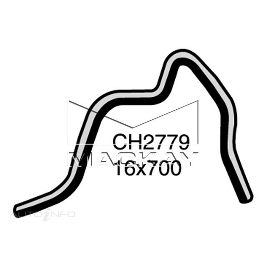 Heater Hose for Mitsubishi Magna TS 3.0L V6 Petrol Manual / Auto Mackay
