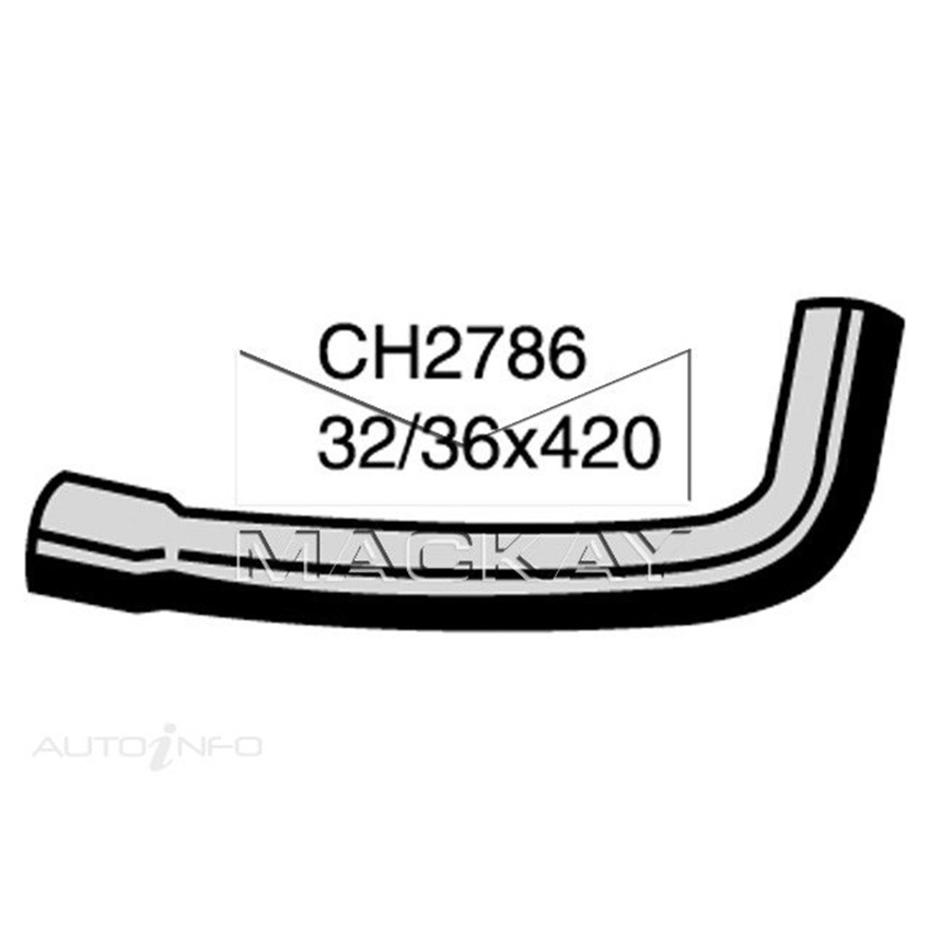 Mackay Radiator Upper Hose For Holden Frontera MX 2.2L I4 Ptl Manual/Auto