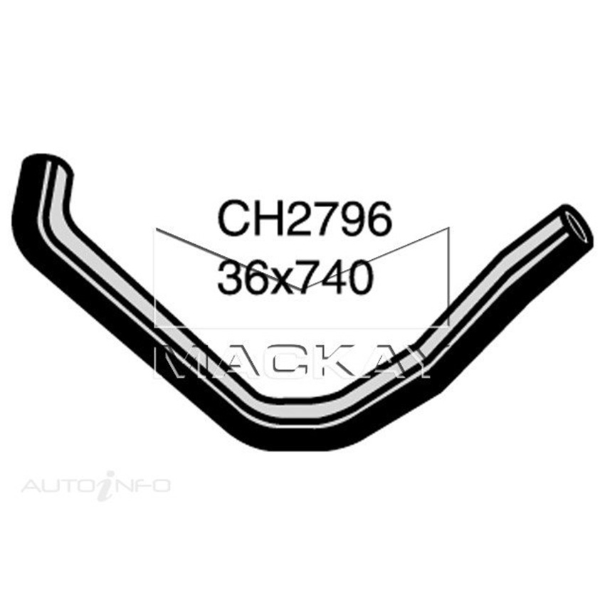 Mackay Radiator Lower Hose For Holden Frontera MX 3.2L V6 Petrol Manual/Auto