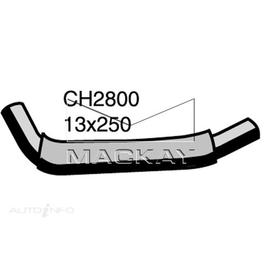CH2800 Engine By Pass Hose for Holden Rodeo RA 3.5L V6 Petrol Manual / Auto