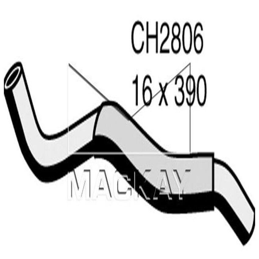 Mackay Heater Hose For Toyota Echo NCP12R 1.5L 1NZFE Sedan Petrol-CH2806