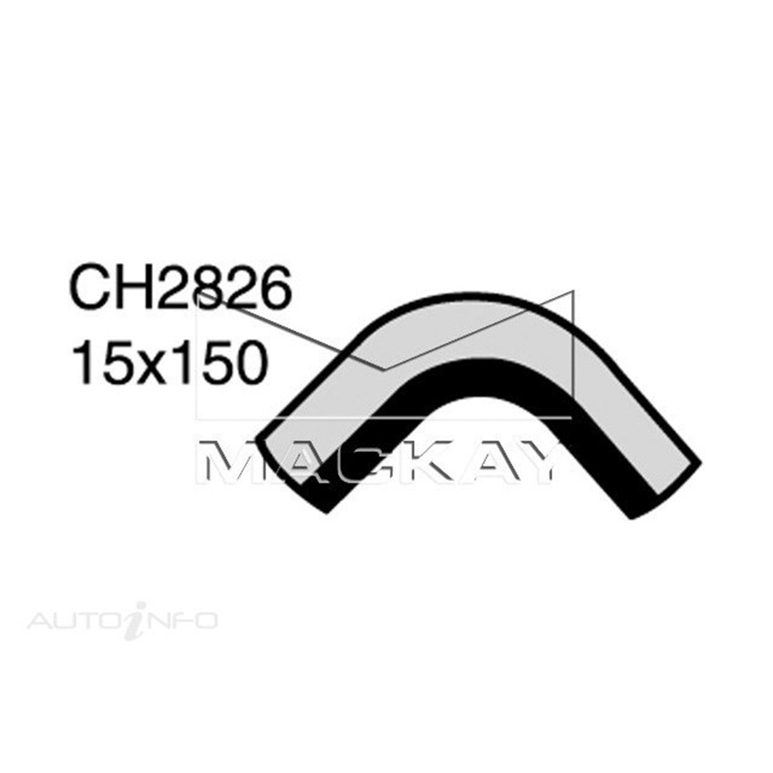 Mackay Engine By Pass Hose For Mazda 626 GE 2.0L Petrol Manual / Auto  CH2826