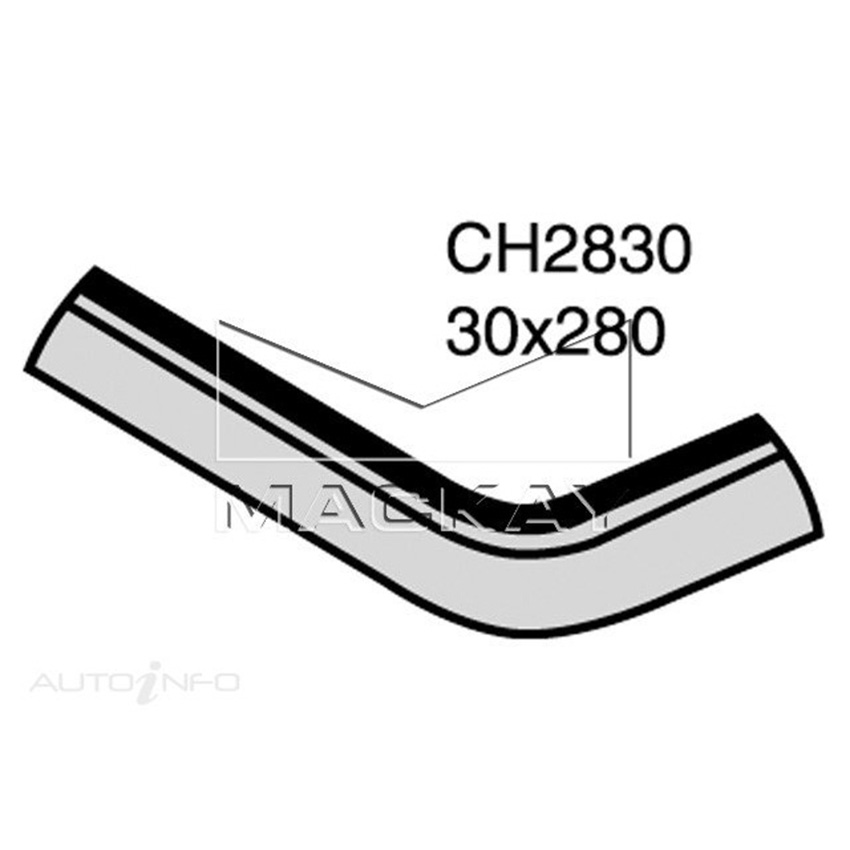 CH2830 Radiator Lower Hose for Toyota MR2 SW20R 2.0L I4 Petrol Manual & Auto