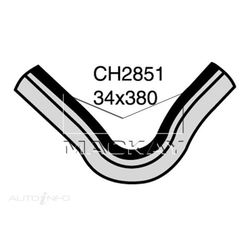 Mackay CH2851 Radiator Upper Hose For Daihatsu Rocky . 2.8L I4 Diesel Man&Auto