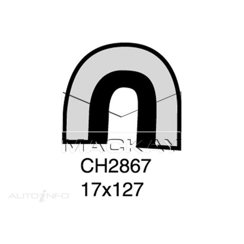 Mackay CH2867 Bottom Hose For Saab 900 (B234) Lower Radiator Hose For from Pump