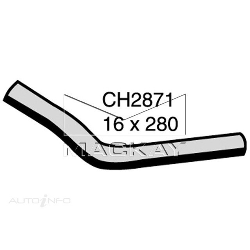 Mackay Heater Hose For Hyundai Lantra J2 J3 1.8L Petrol Manual / Auto  CH2871
