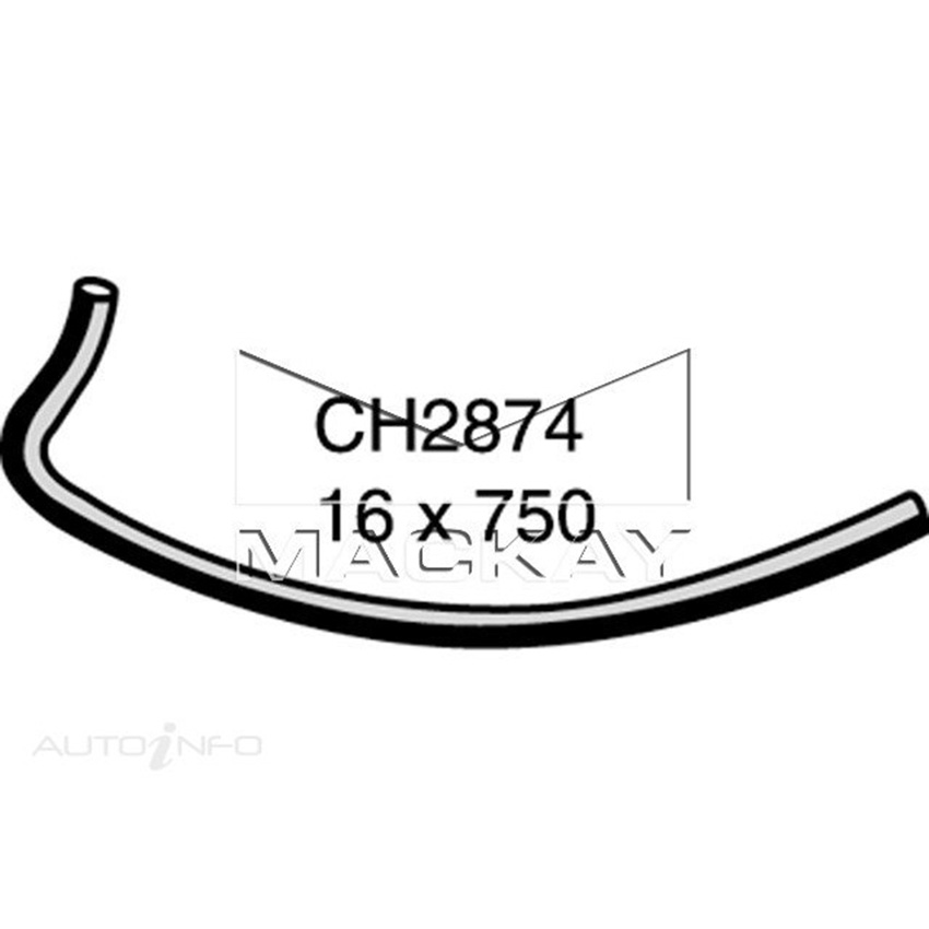 Mackay Heater Hose For Daihatsu Rocky . 2.8L Diesel Manual / Auto  CH2874