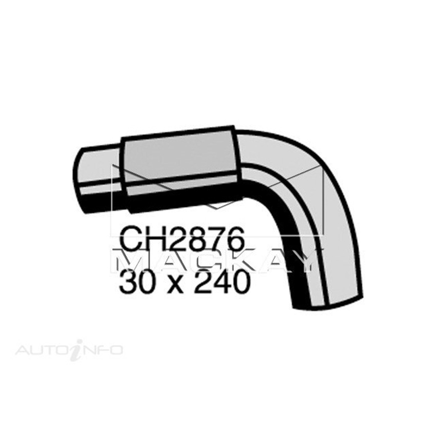 CH2876 Radiator Lower Hose for Daihatsu Feroza . 1.6L I4 Petrol Manual / Auto