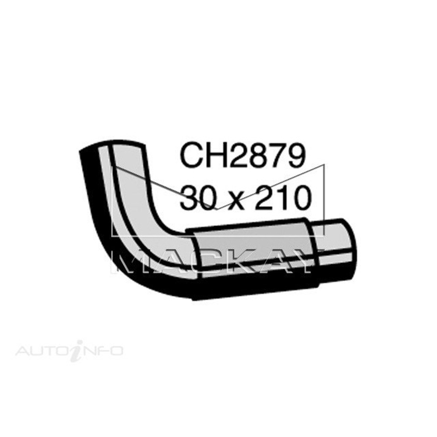 Mackay CH2879 Radiator Lower Hose For Daihatsu Feroza . 1.6L I4 Ptl Manual/Auto