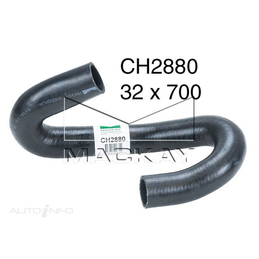 Mackay CH2880 Radiator Upper Hose For Holden Astra TS 1.8L I4 Petrol Manual/Auto