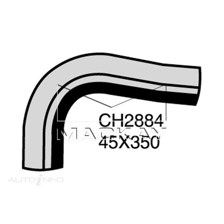 Mackay CH2884 Radiator Upper Hose For Mazda T3000 . 3.0L I4 Diesel Manual/Auto