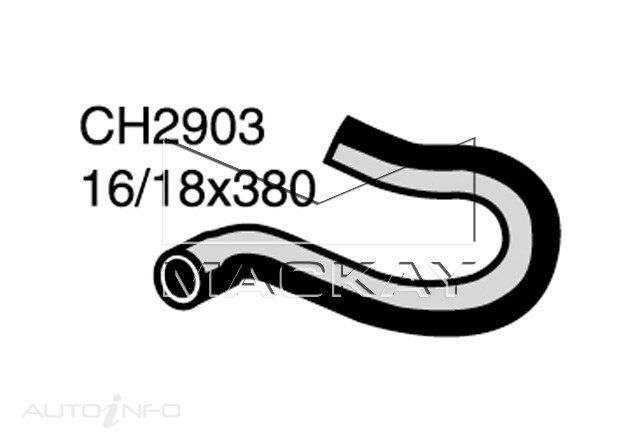 Mackay Heater Hose For LEXUS IS200 GXE10R 2.0L Petrol Manual CH2903