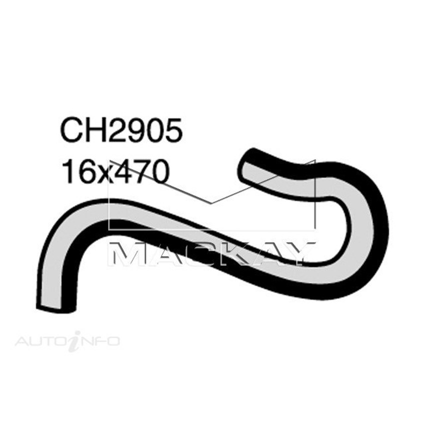 Mackay Heater Hose For Lexus IS200 GXE10R 2.0L Petrol Auto  CH2905