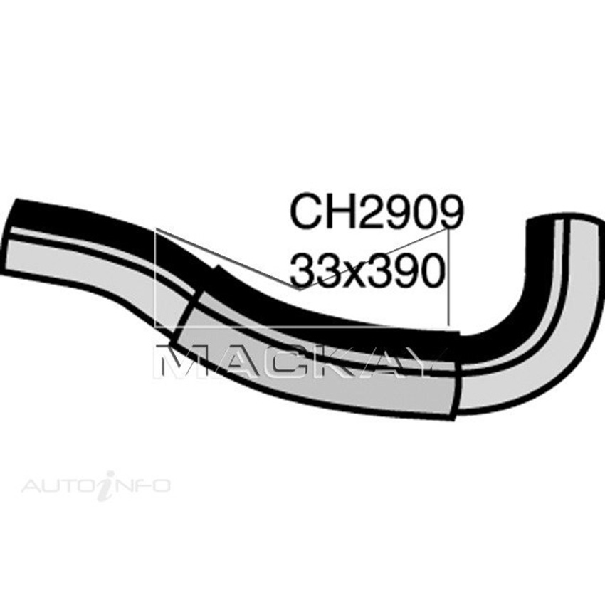 Mackay Radiator Upper Hose For Nissan Urvan E24 2.4L Petrol Manual & Auto