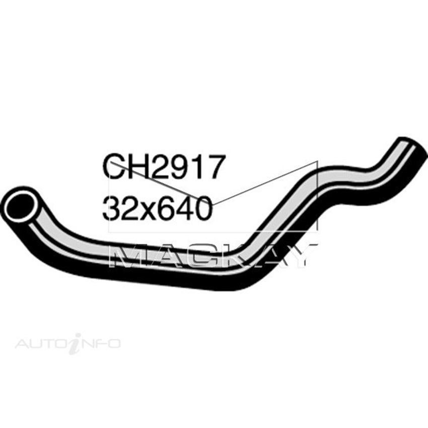 Mackay Radiator Lower Hose For Toyota Hiace RCH12R 2.4L Petrol Man & Auto