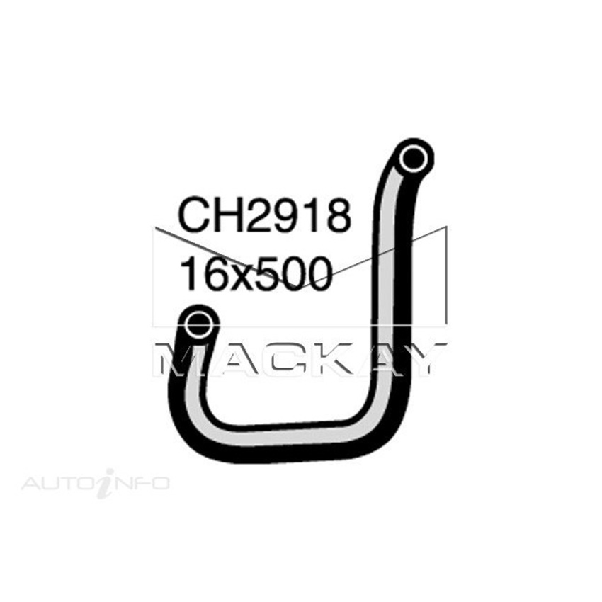 Mackay Heater Hose For Toyota Hiace RCH12R 2.4L Petrol Manual & Auto  CH2918