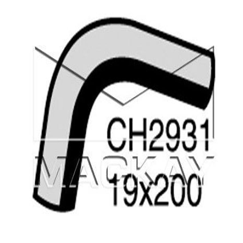 Mackay Engine By Pass Hose For Land Rover Range Rover 4.0L,4.6L V8 44D 48D