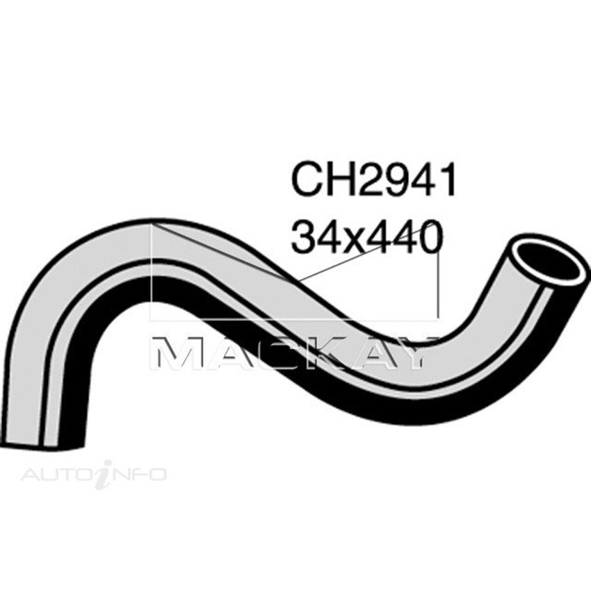 Mackay Radiator Top Hose For Mitsubishi Pajero IO QA 1.8L I4 Petrol Manual/Auto