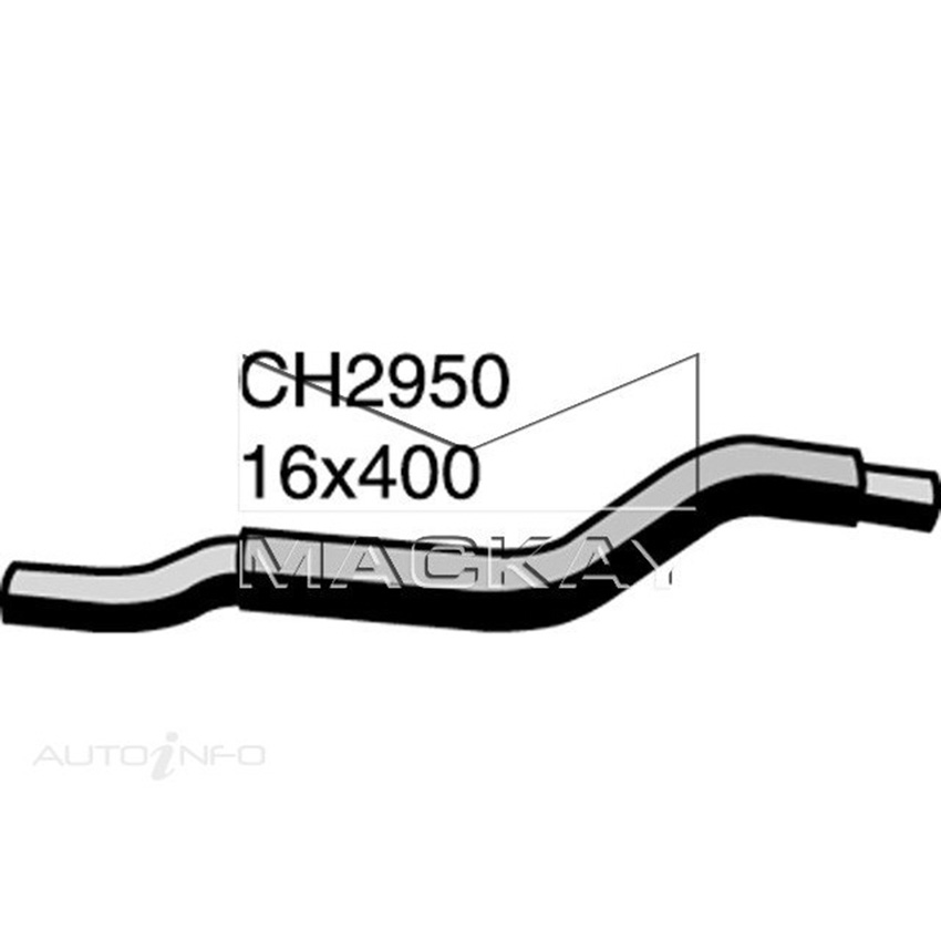 Mackay Heater Hose For Mazda 323 BJ 1.8L Petrol Manual / Auto  CH2950