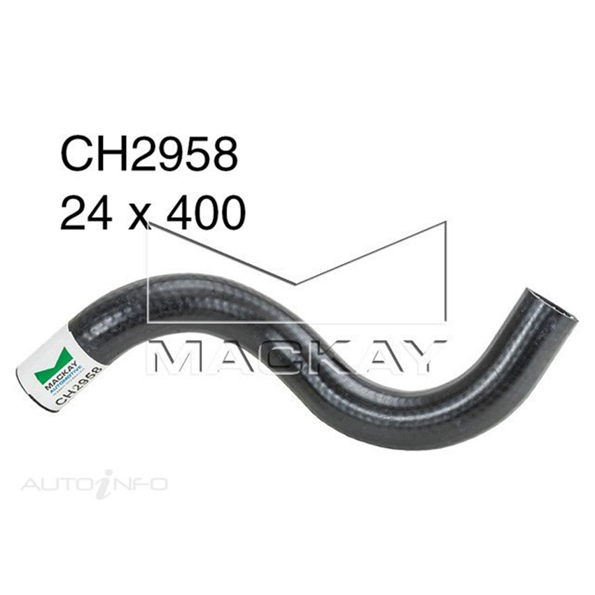 Mackay CH2958 Radiator LW Hose For Ford Laser KN KQ 1.6L I4 Petrol Manual & Auto