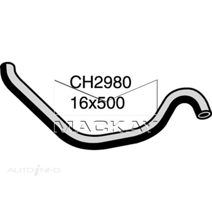 Mackay Heater Hose For Mitsubishi Express SH 2.0L Petrol Manual / Auto  CH2980