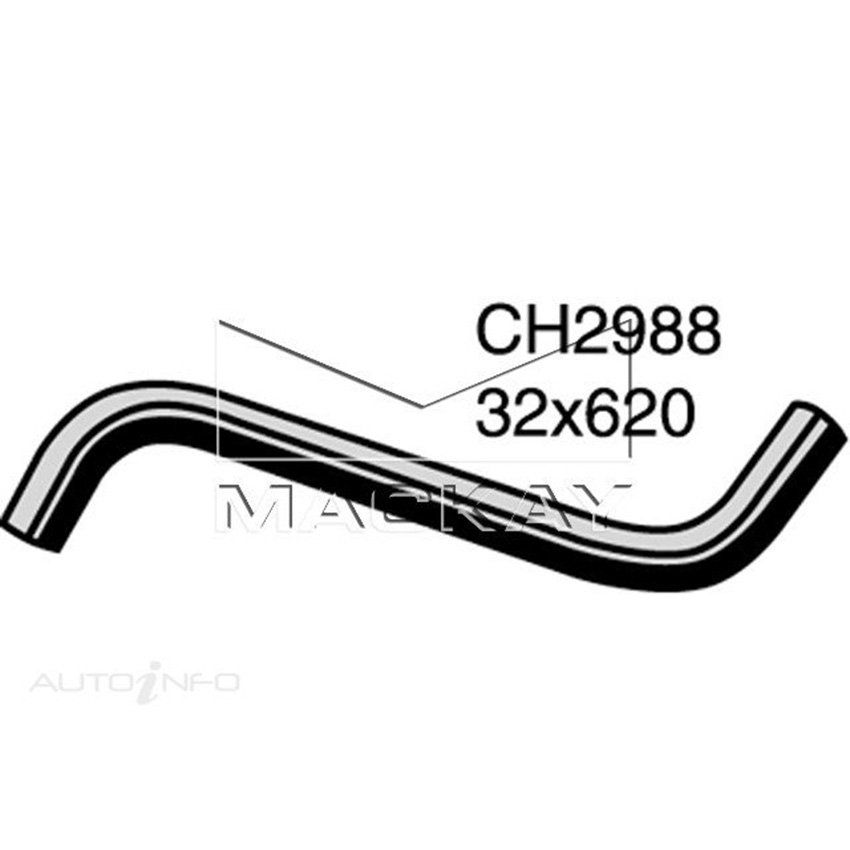 Mackay CH2988 Radiator Lower Hose For Hyundai ELantra XD 2.0L I4 Petrol Manual