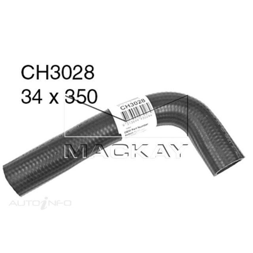 Mackay CH3028 Radiator Lower Hose For Holden Commodore VX 5.7L V8 Ptl Man&Auto