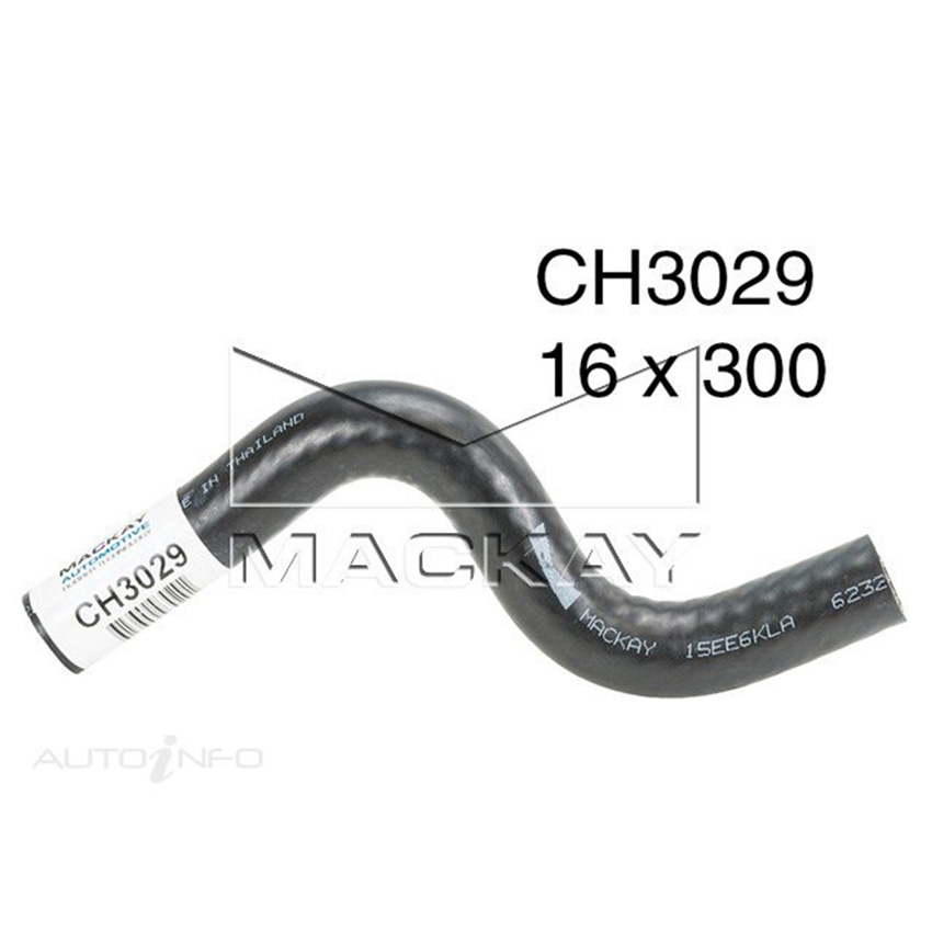 Mackay Heater Hose For Mitsubishi Magna TJ 3.5L V6 Petrol Manual / Auto  CH3029