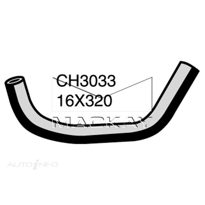 CH3033 Heater Hose for Mazda Tribute YU 3.0L V6 Petrol Manual / Auto Mackay