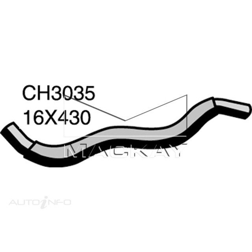 CH3035 Heater Hose for Mazda Tribute YU 3.0L V6 Petrol Manual / Auto Mackay