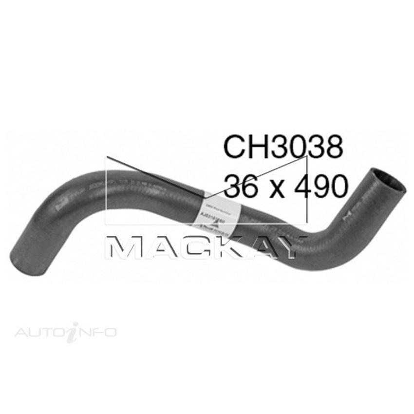 Mackay CH3038 Radiator Lower Hose For Mazda Tribute YU 3.0L V6 Ptl Manual/Auto