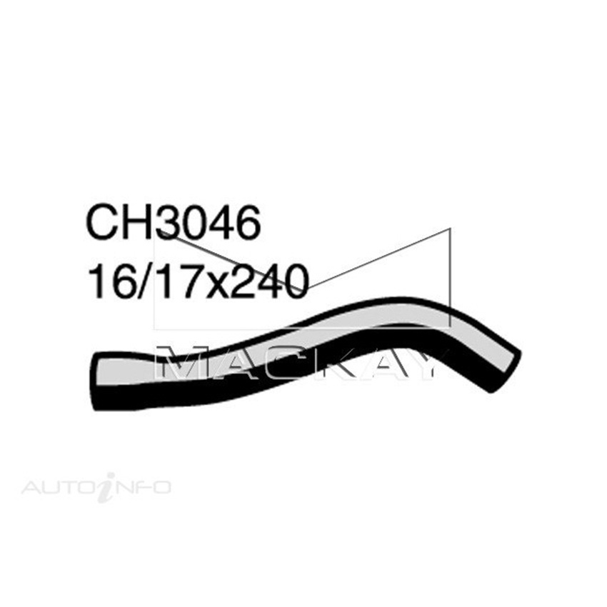 Mackay Heater Hose For Toyota LandCruiser HDJ100R 4.2L Turbo Diesel Manual/Auto